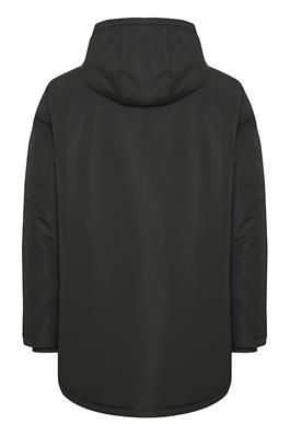 GEWATTEERDE JAS BLACK