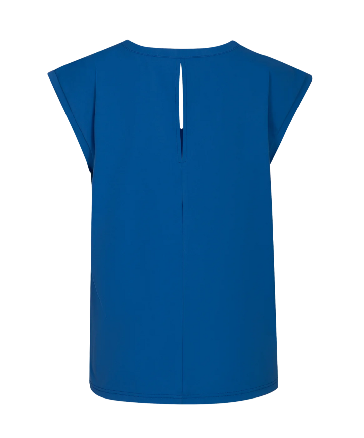 Zade top Korenblauw