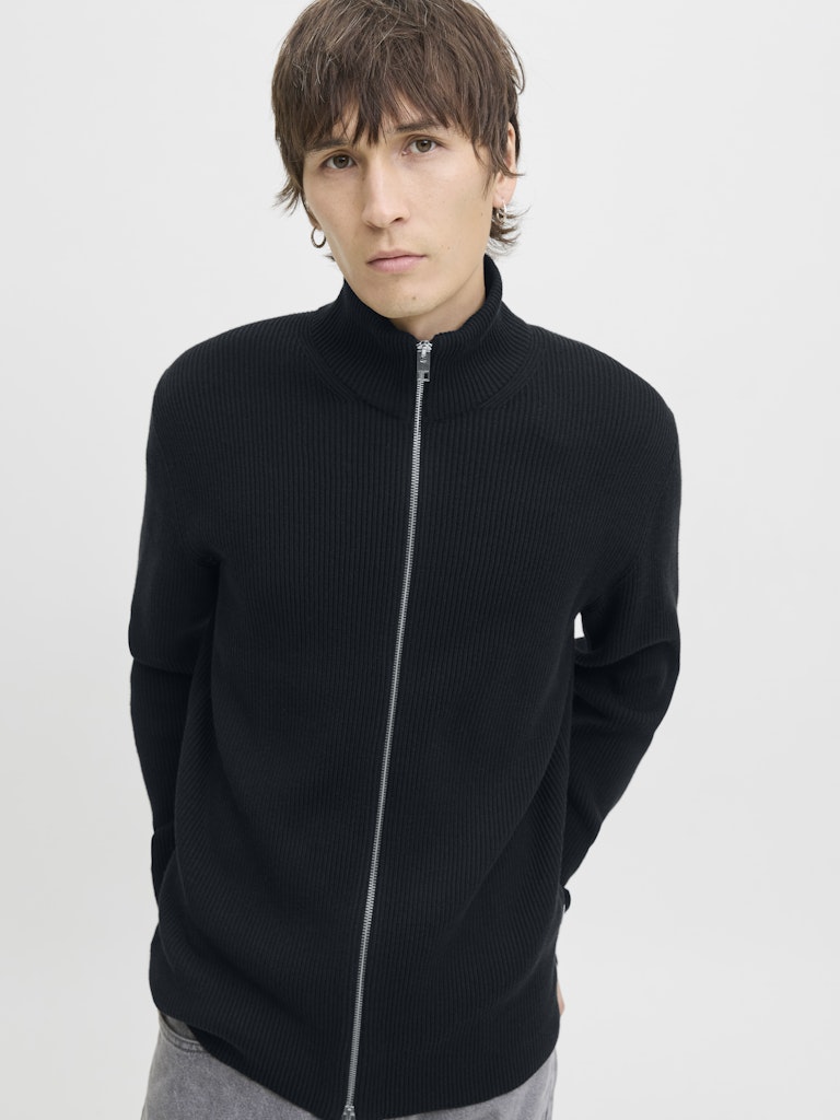 JJEPERFECT KNIT ZIP CARDIGAN