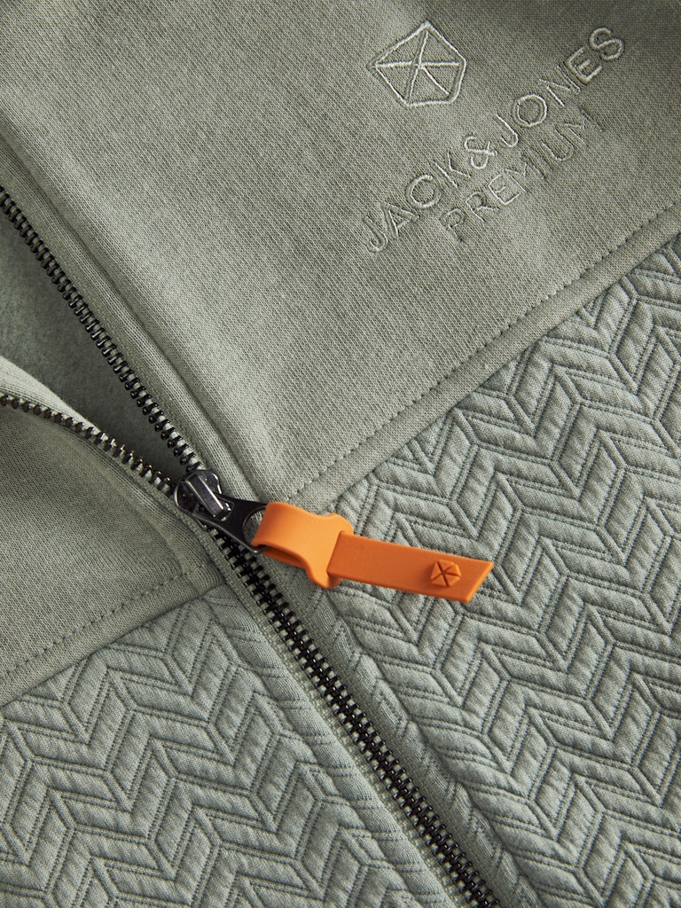 JPRBLUWESLEY SWEAT FULL ZIP