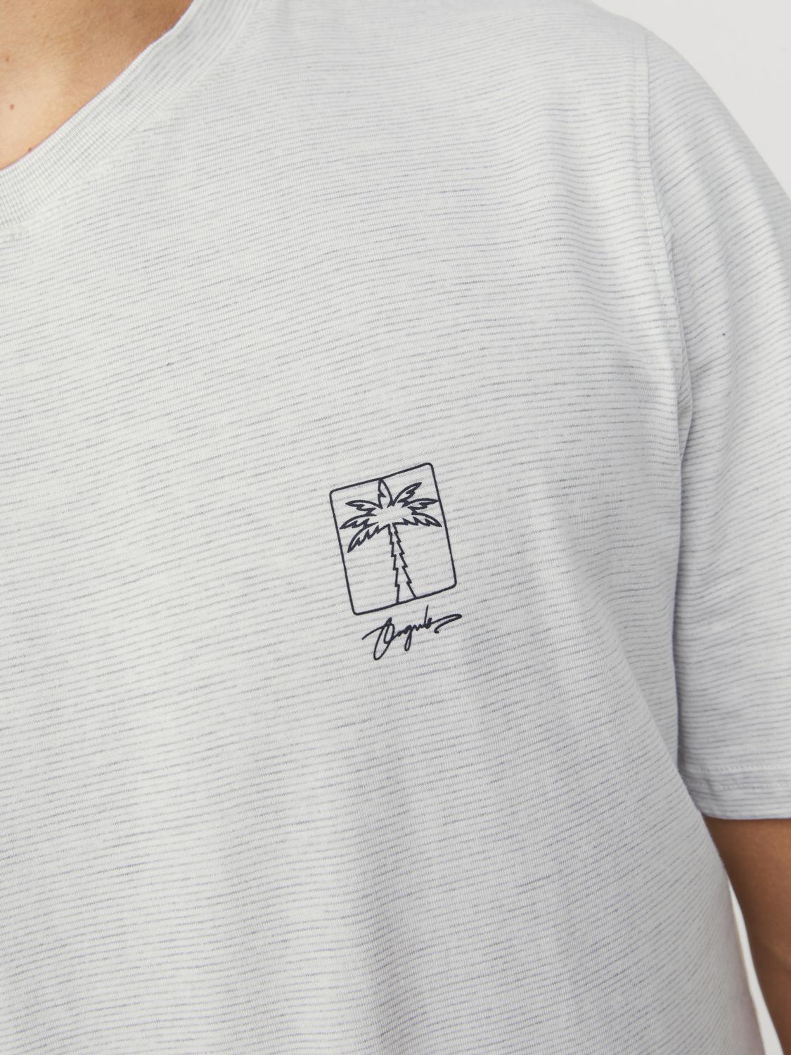 JORMARBELLA MARL TEE SS CREW NECK