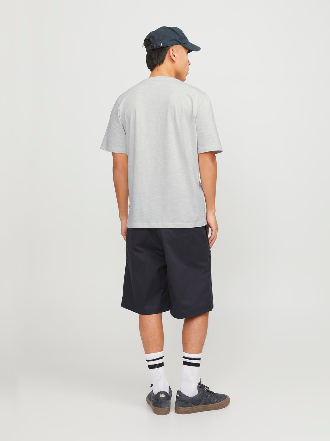JORMARBELLA MARL TEE SS CREW NECK