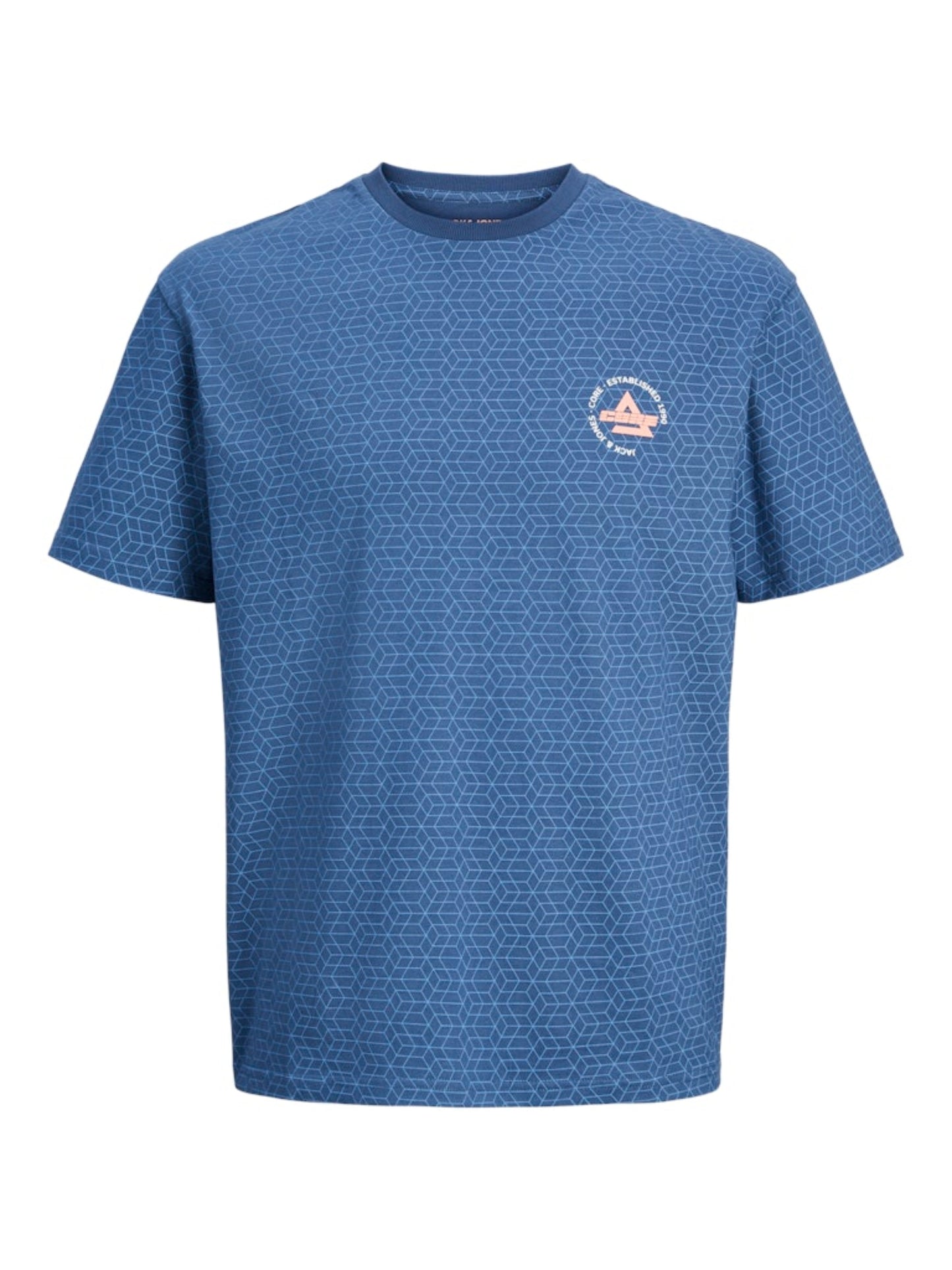 JCOAOP CHESTPRINT TEE SS CREW NECK