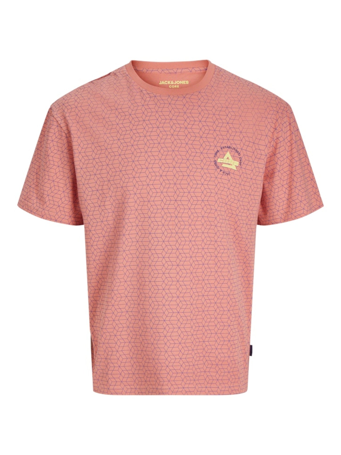 JCOAOP CHESTPRINT TEE SS CREW NECK