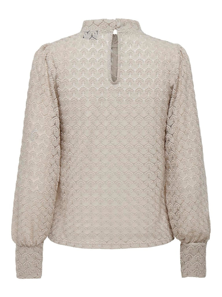 JDYAVERY L/S LACE TOP