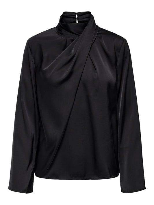 JDYROCKY L/S HIGH NECK TOP