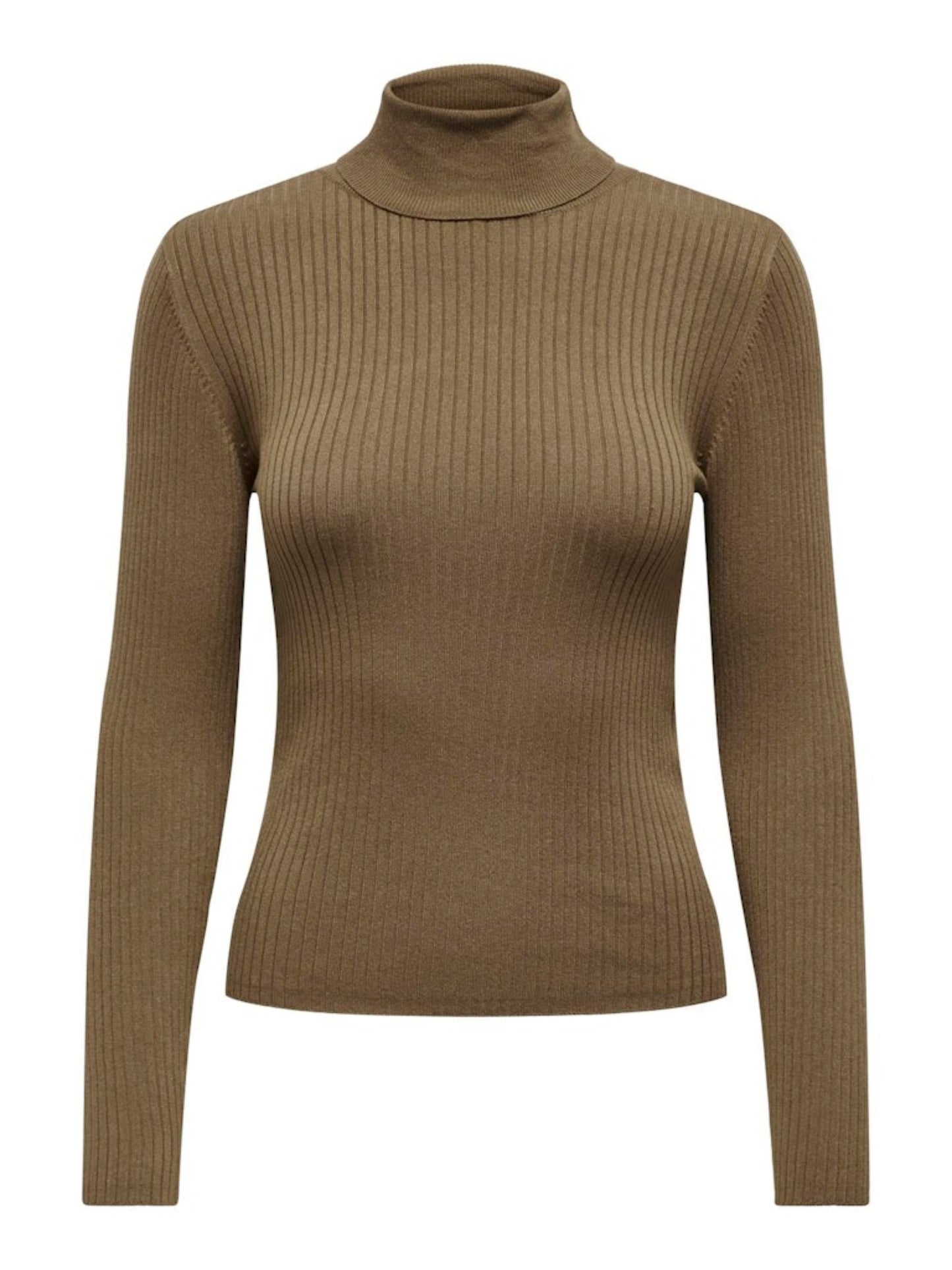 JDYPLUM L/S ROLL NECK PULLOVER KNT