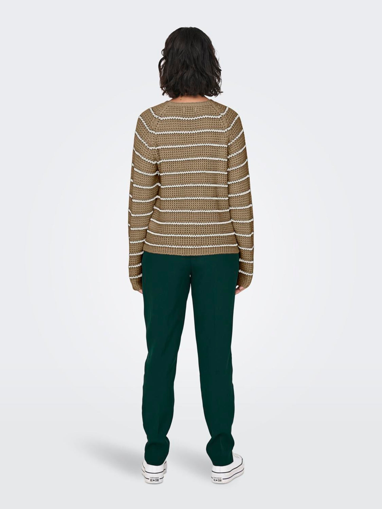 JDYELLEN L/S ONECK RAGLAN PULLOVER KNT