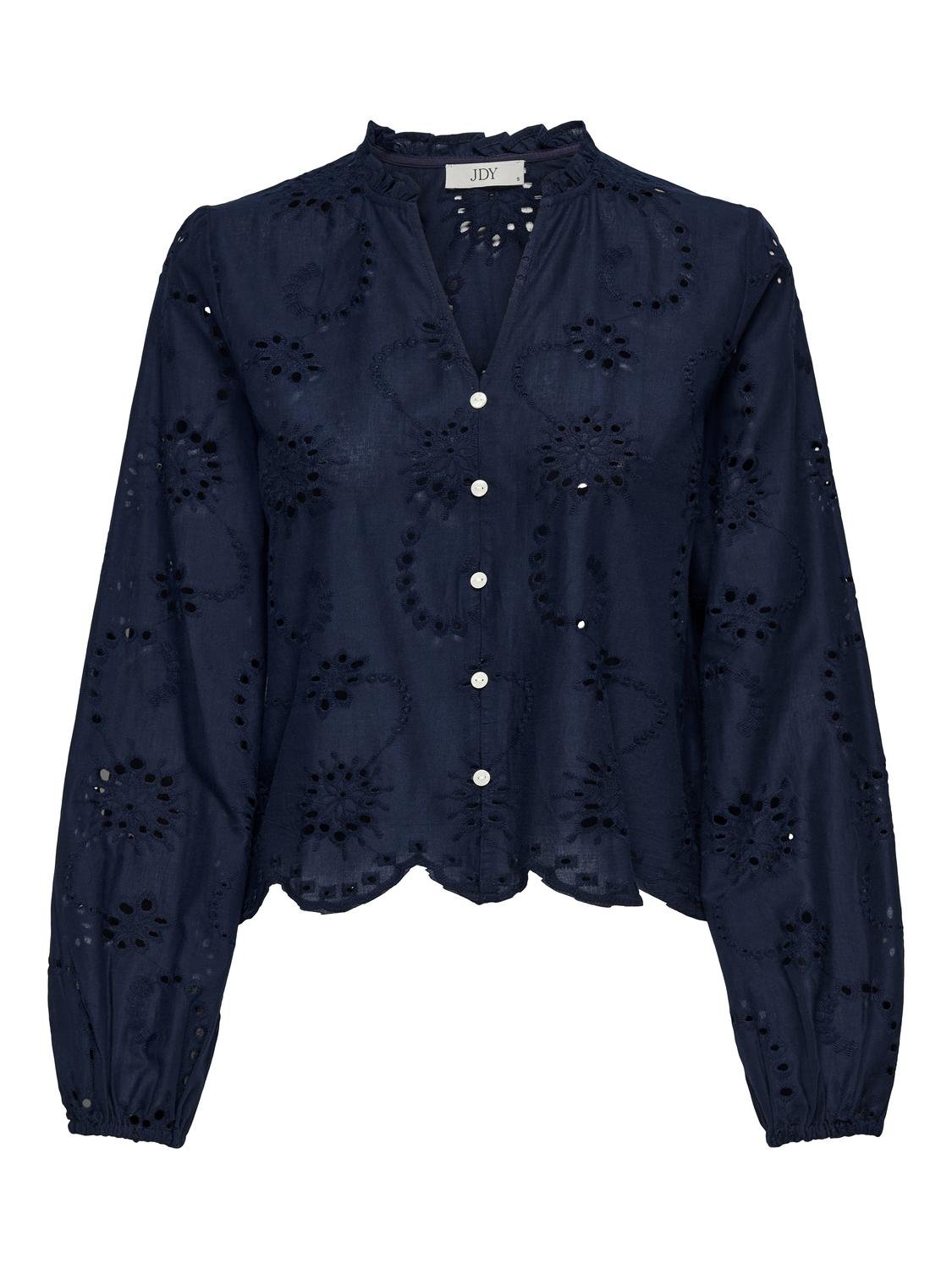 JDYDITTE L/S EMBRODERIE SHIRT