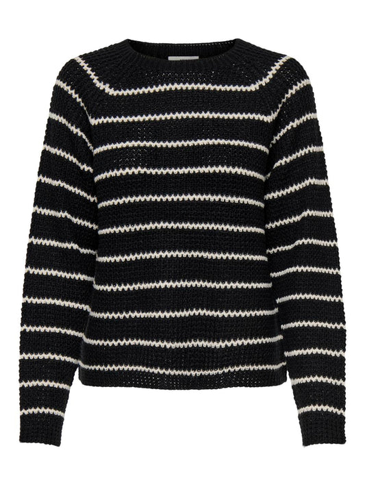 JDYELLEN L/S ONECK RAGLAN PULLOVER KNT