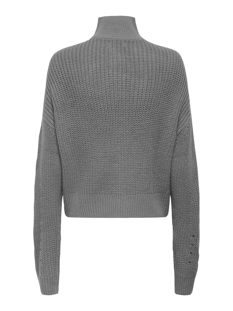 JDYJUSTY ICE L/S SHORT ZIP CARDIGAN