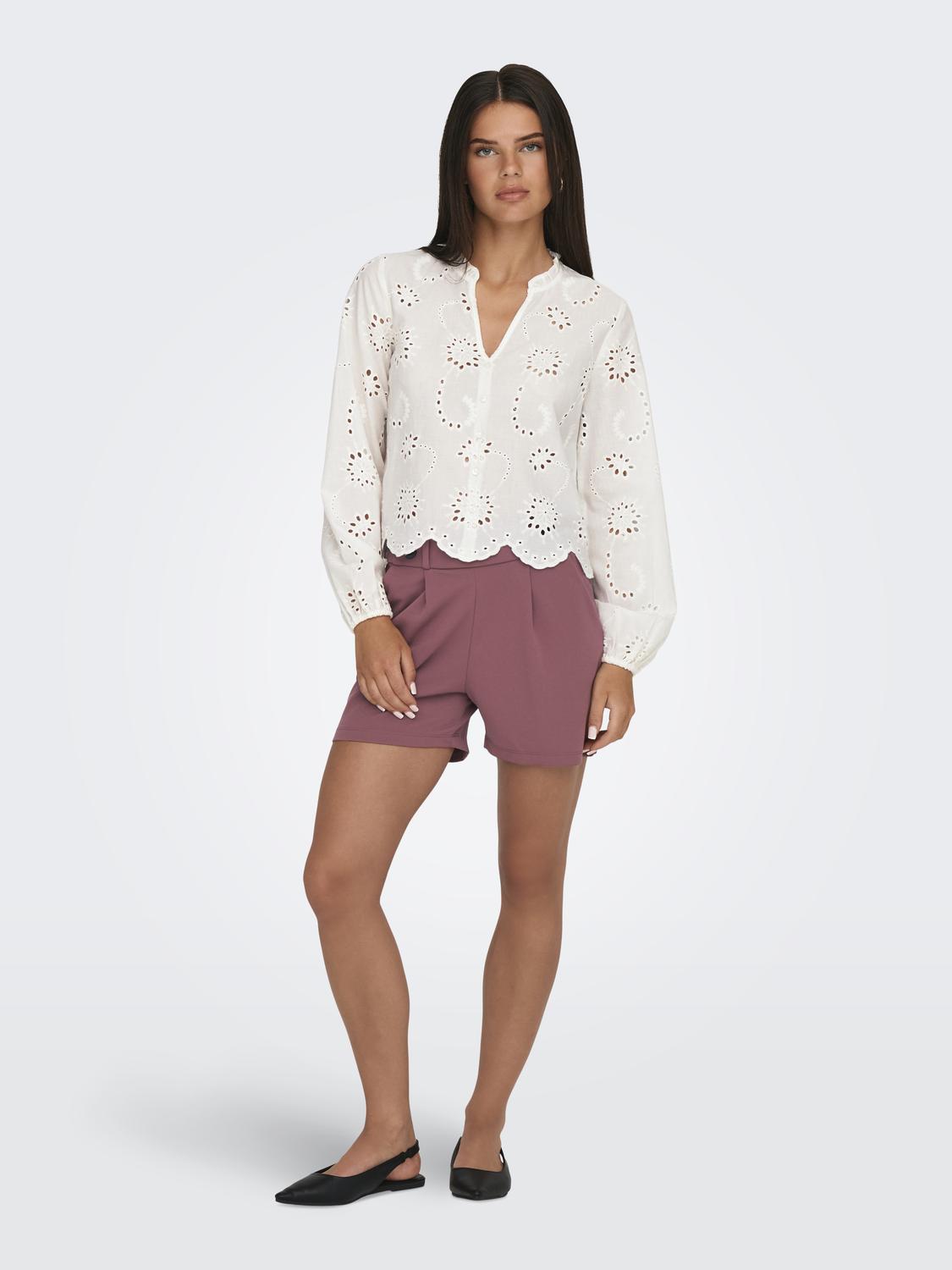 JDYDITTE L/S EMBRODERIE  SHIRT