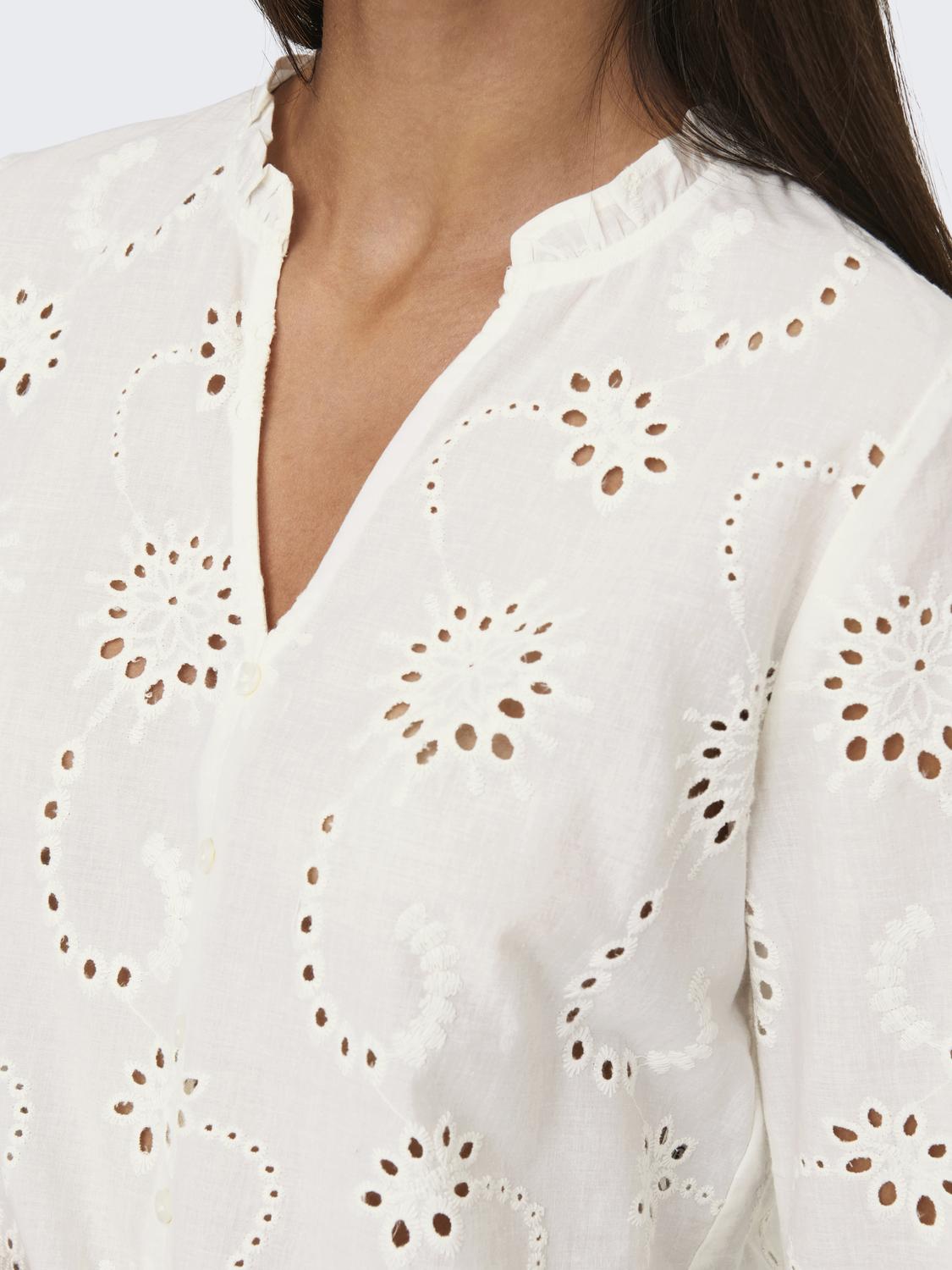 JDYDITTE L/S EMBRODERIE SHIRT