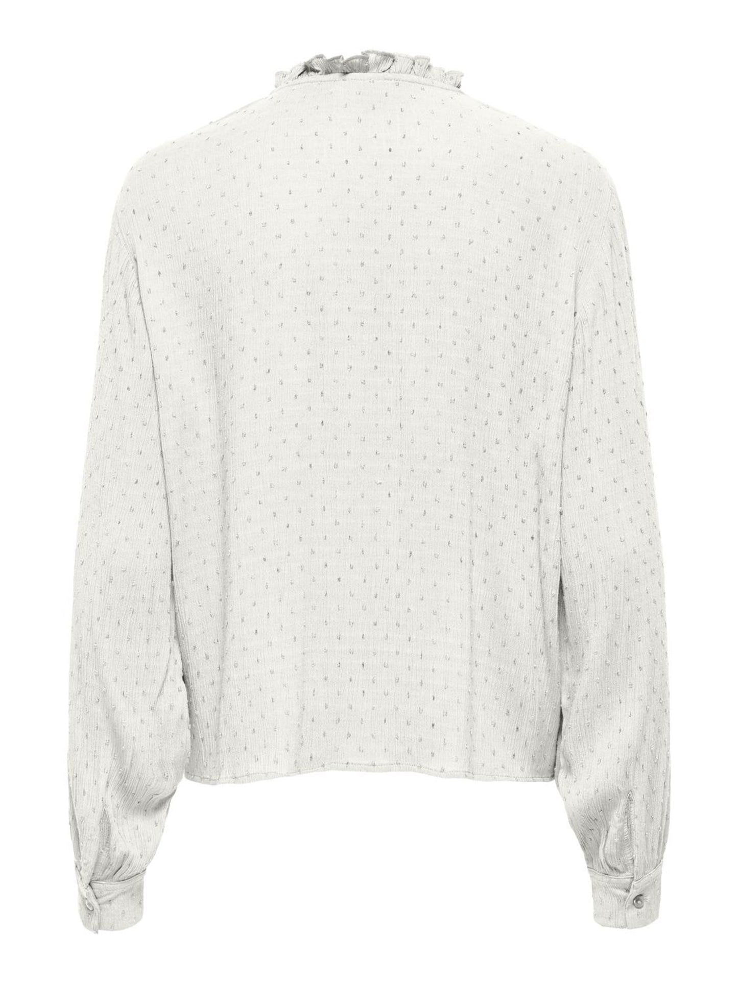 JDYLIMA LIFE L/S TIE DETAIL TOP WVN DIA