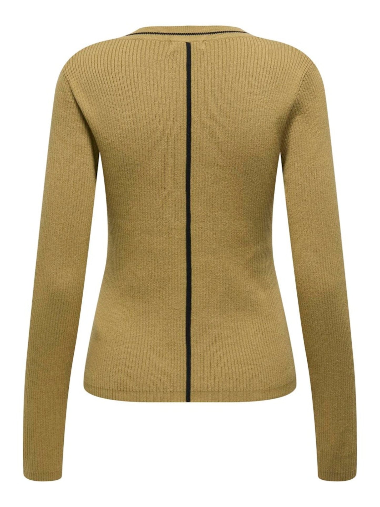 JDYJOSIE L/S CONTRAST RIB PULLOVER