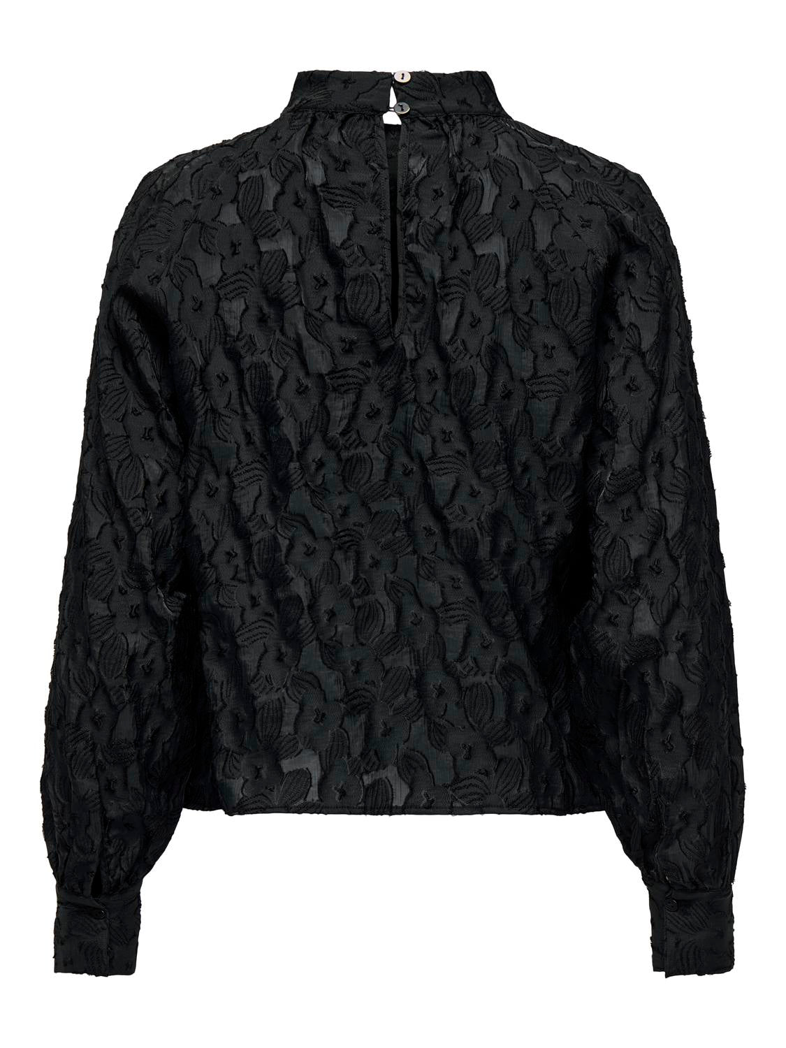 JDYVINNY L/S V-NECK VOLUME TOP