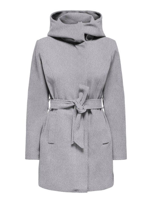 JDYVIOLA LIFE HOOD BELT COAT
