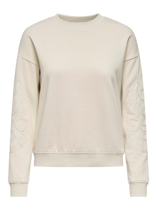 JDYASTA LIFE L/S EMB SWEAT