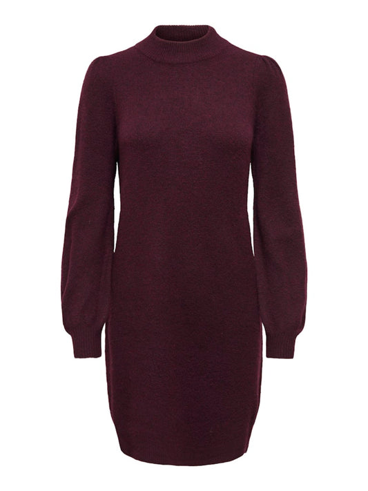 JDYRUE LIFE L/S HIGH NECK DRESS