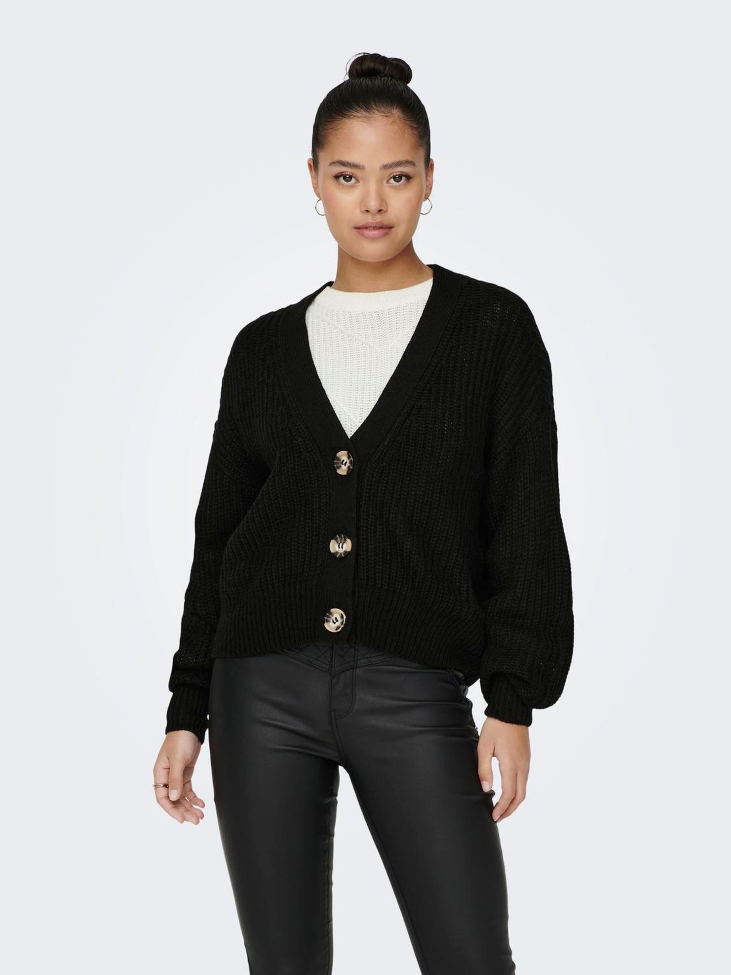 JDYJUSTY L/S SHORT CARDIGAN