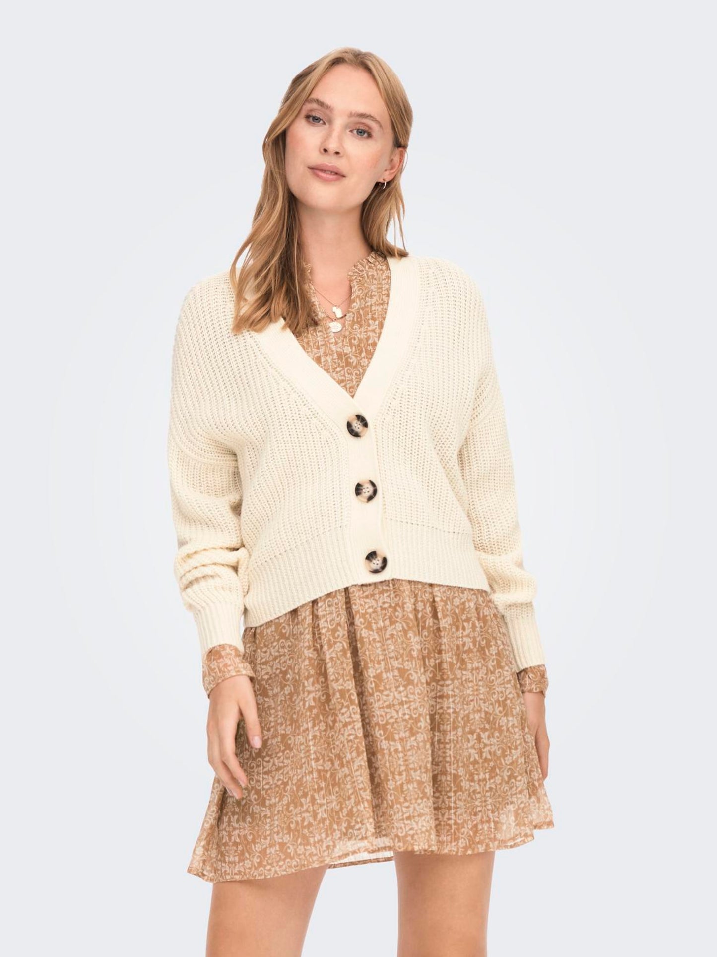 JDYJUSTY L/S SHORT CARDIGAN