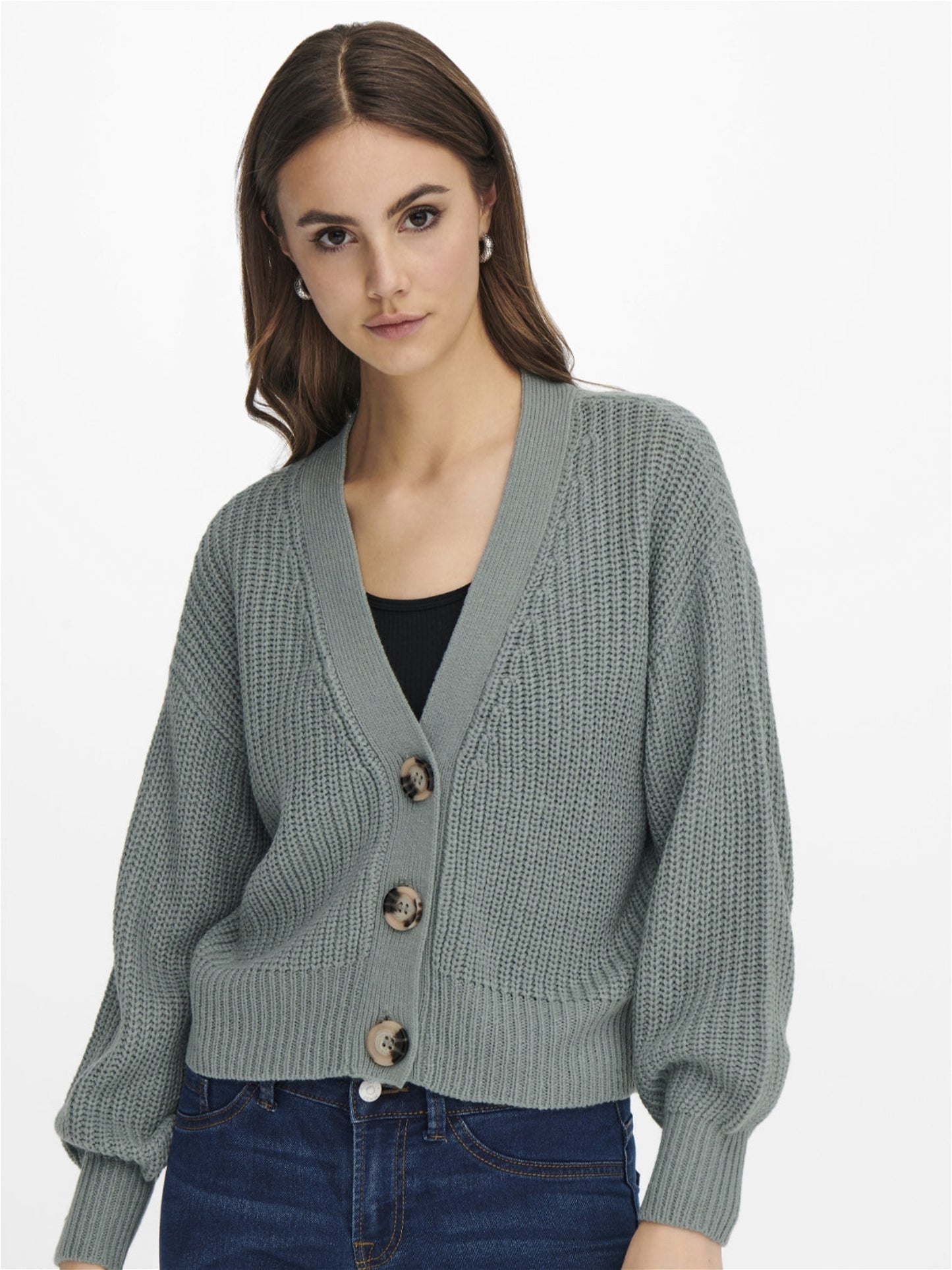 JDYJUSTY L/S SHORT CARDIGAN