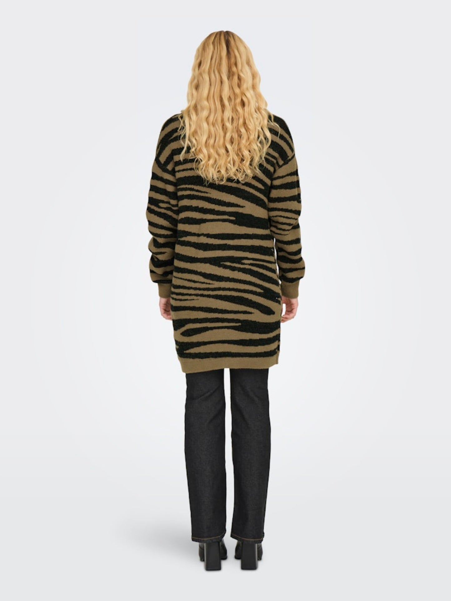 JDYLORRAINE ANIMAL L/S LONG CARDIGAN