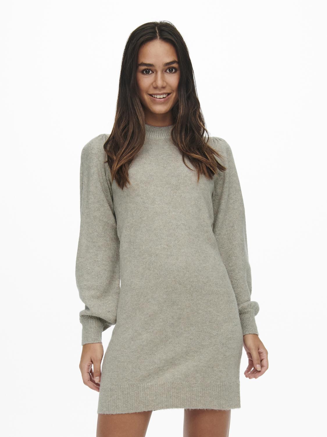 JDYRUE LIFE L/S HIGH NECK DRESS