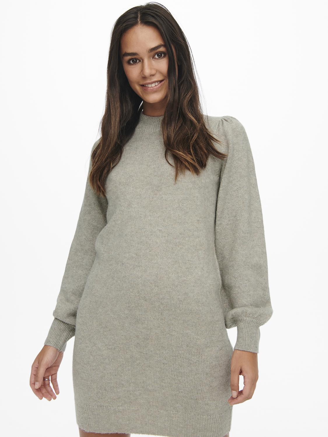 JDYRUE LIFE L/S HIGH NECK DRESS