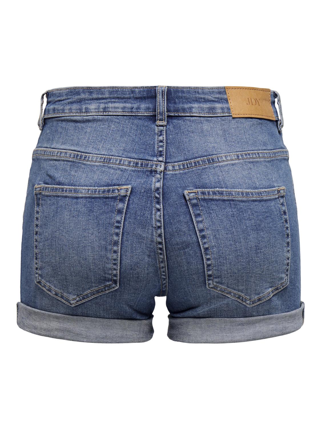 JDYBLUME MW FOLD-UP SHORTS DEST. MIX