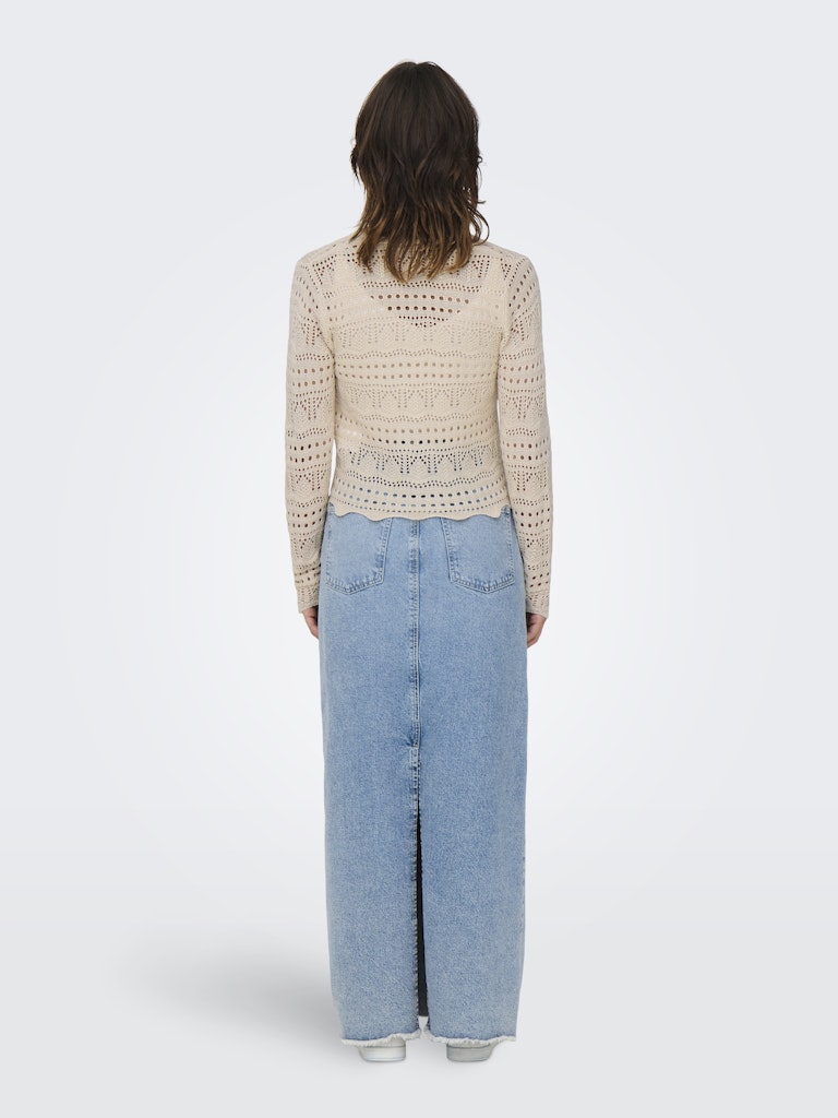 JDYSUN LAY L/S V-NECK TIE CARDIGAN