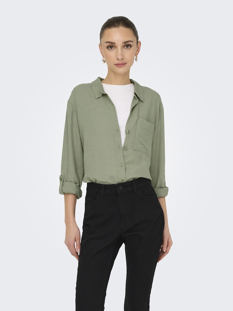 JDYCAYA LINEN LOOSE L/S SHIRT