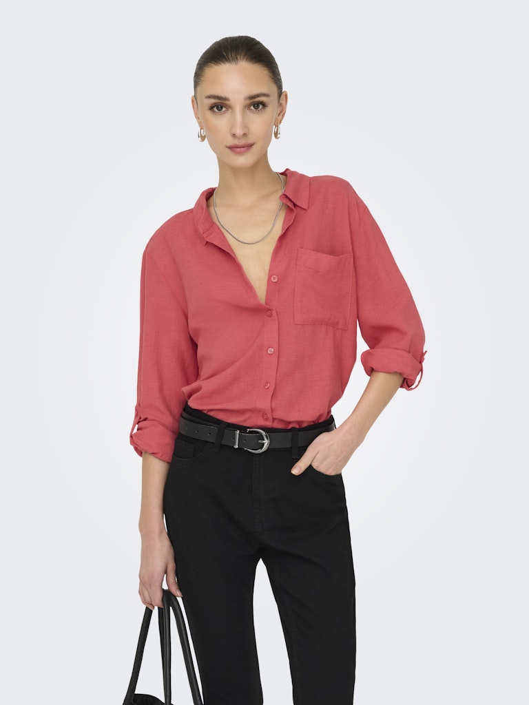 JDYCAYA LINEN LOOSE L/S SHIRT