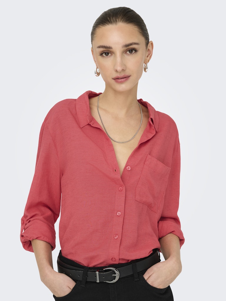 JDYCAYA LINEN LOOSE L/S SHIRT