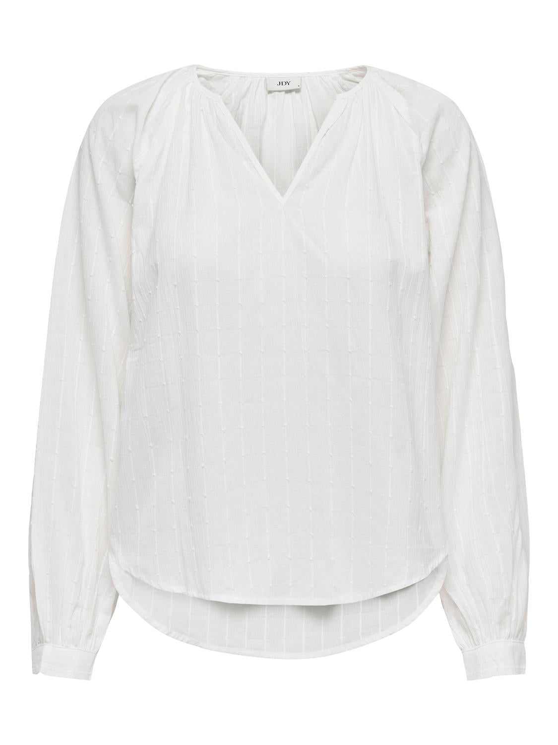 JDYCAROLINA L/S V-NECK TOP
