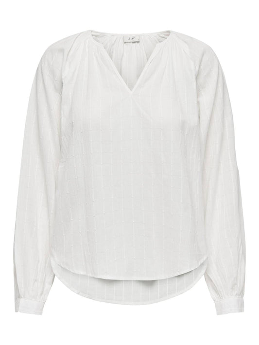 JDYCAROLINA L/S V-NECK TOP
