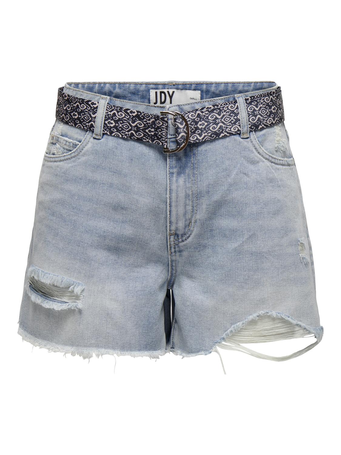 JDYHAILEY HW DESTROY BELT SHORTS