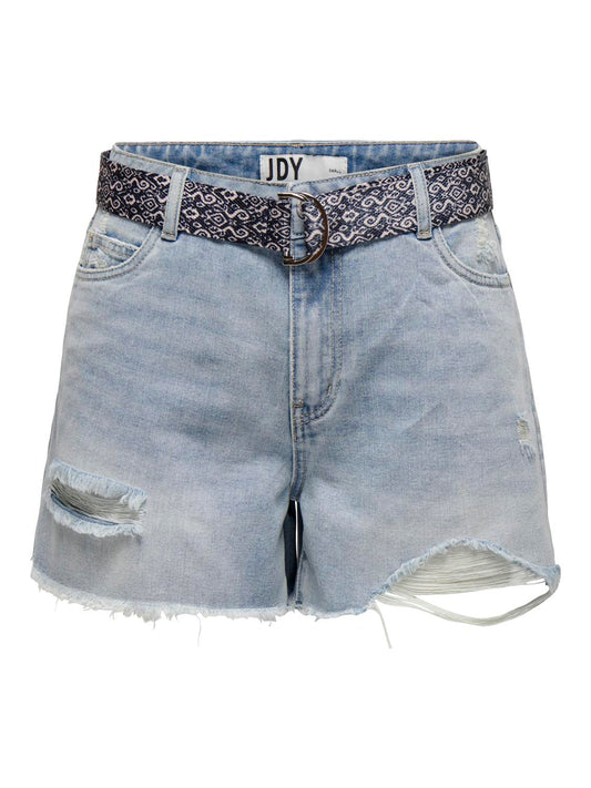 JDYHAILEY HW DESTROY BELT SHORTS