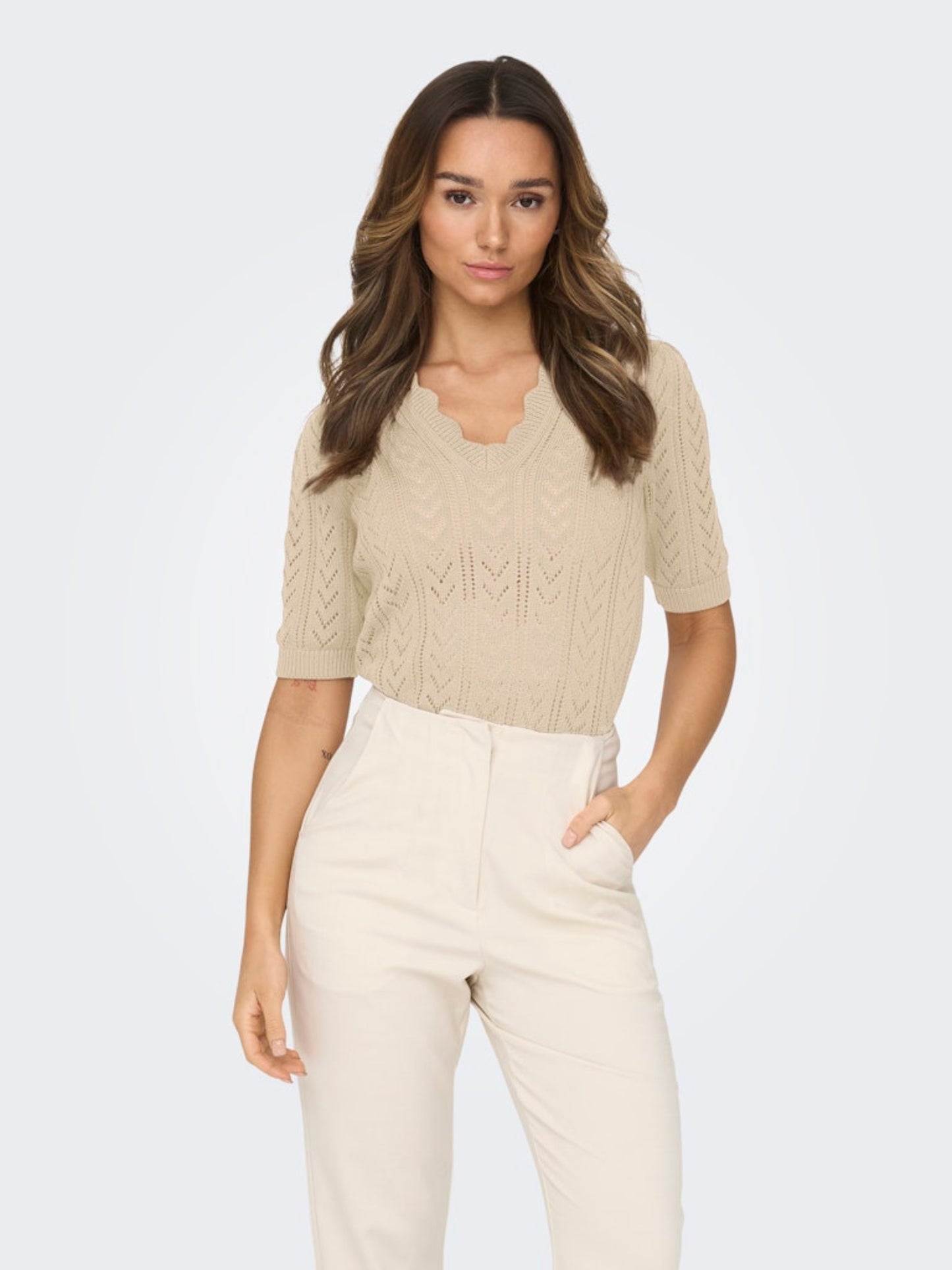 JDYTIKKA 2/4 STRUCTURE PULLOVER