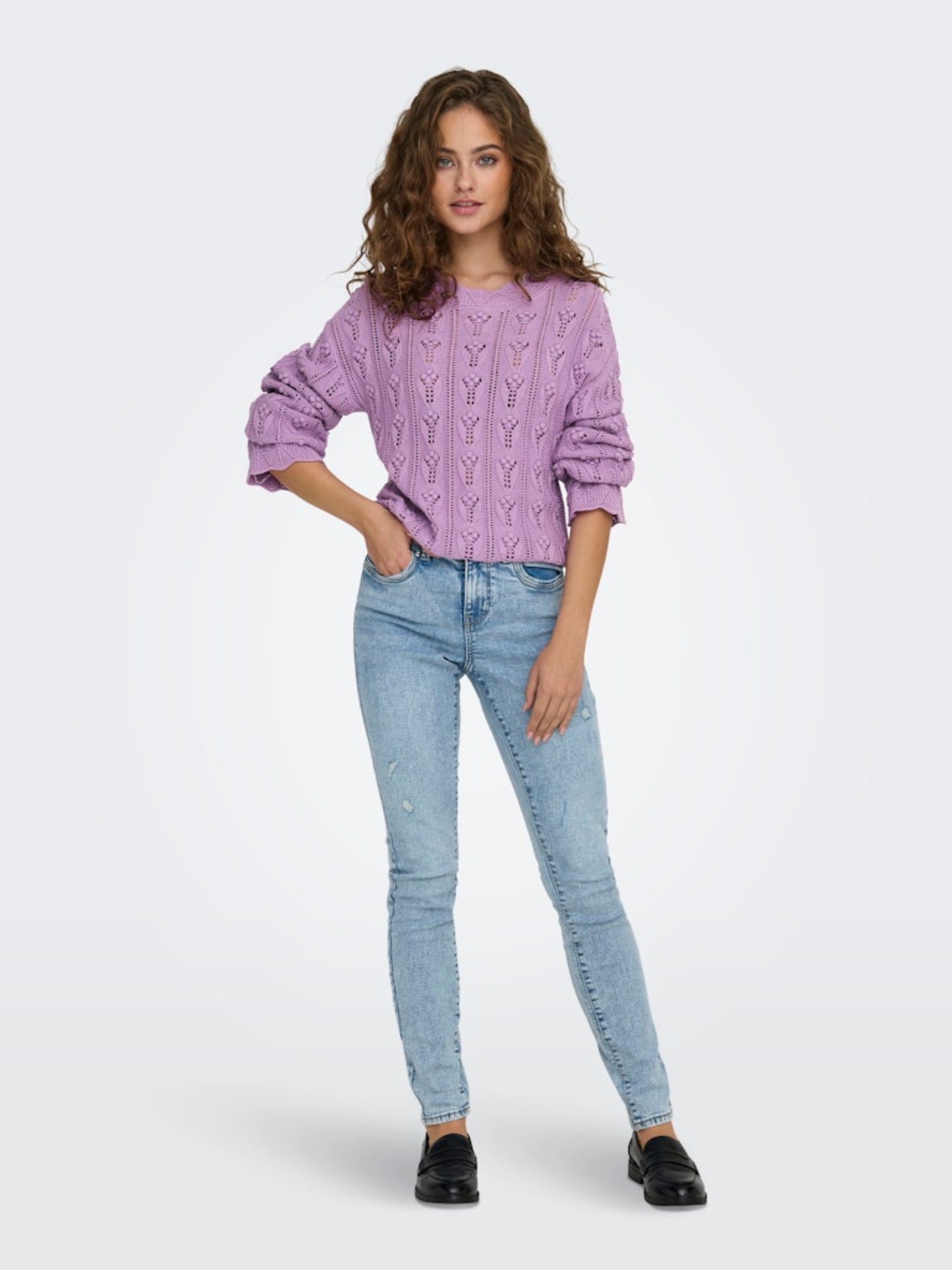JDYMARIE L/S O-NECK