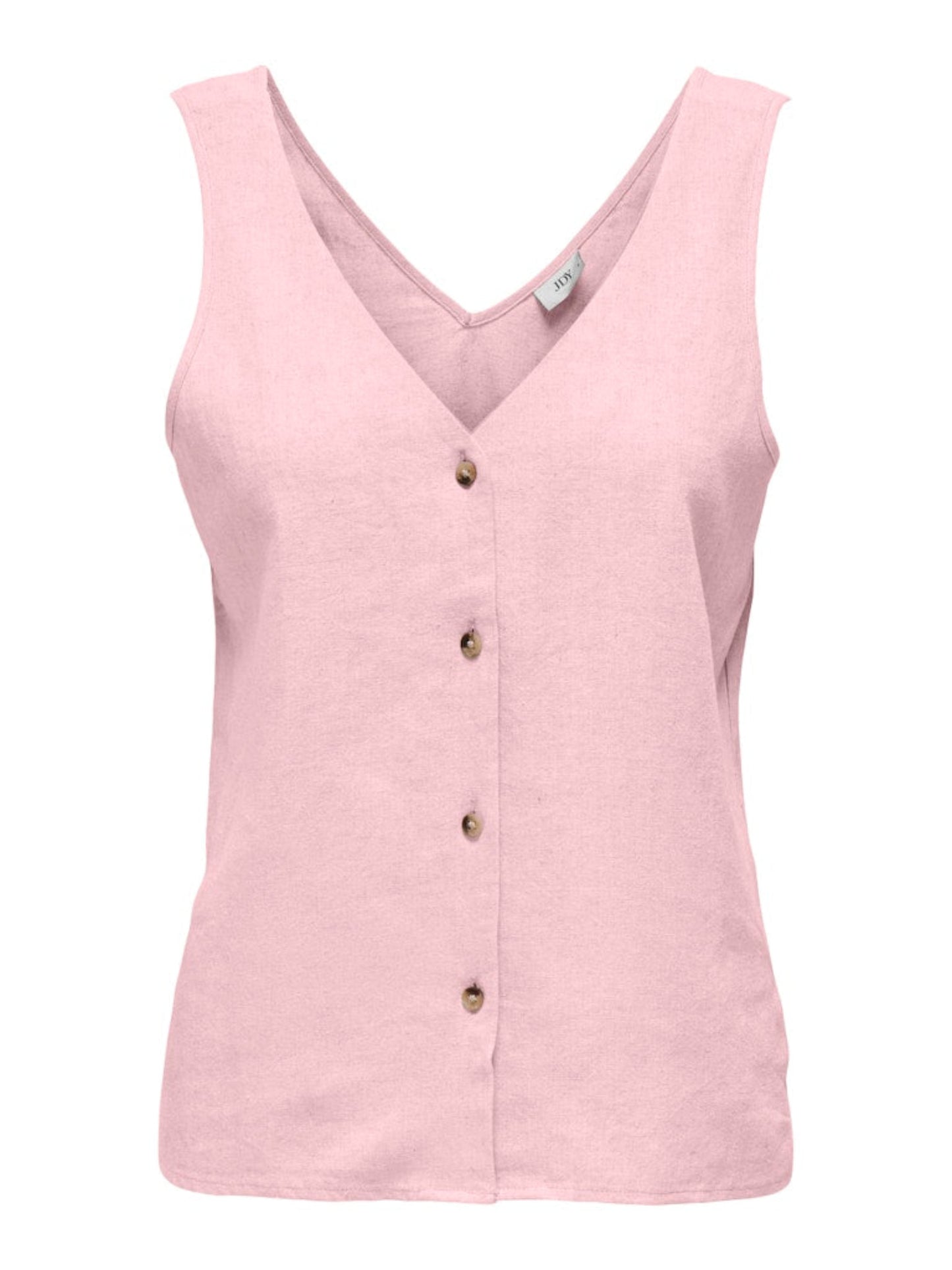 JDYSAY S/L LINEN V-NECK TOP