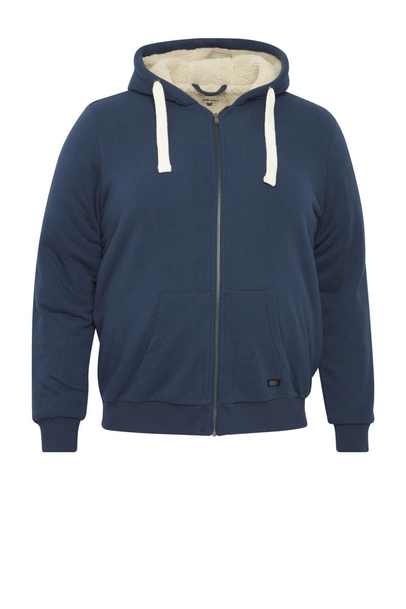 Blend sweatvest blauw