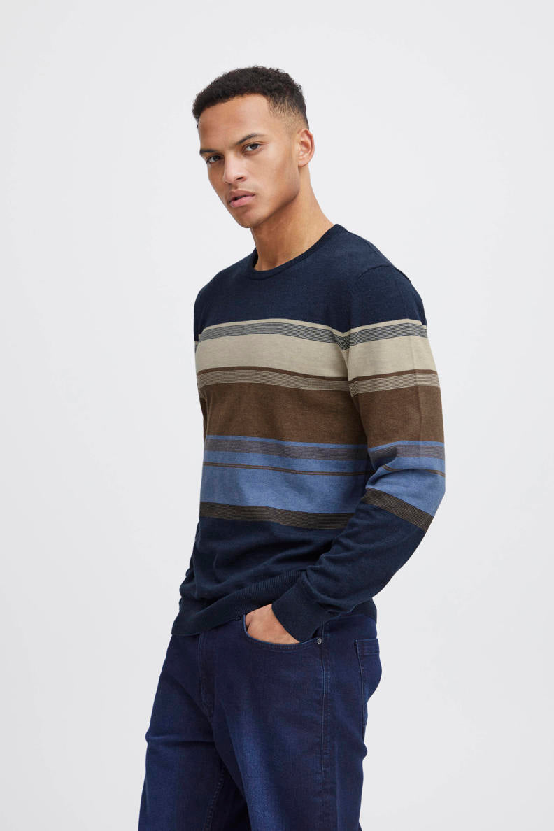 Blend pullover blauw