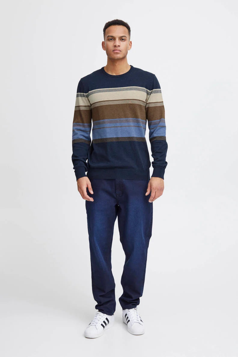 Blend pullover blauw