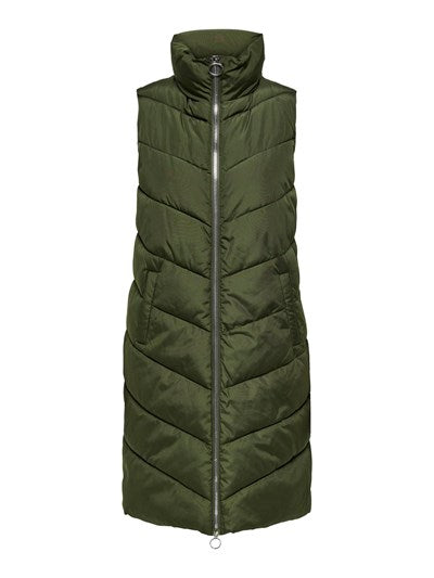 JDYFinno long padded waistcoat