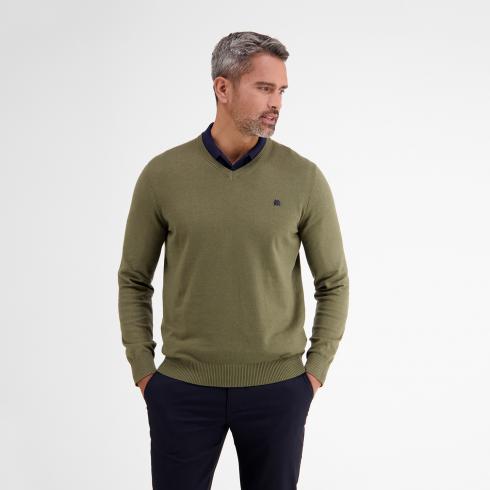 Lerros Gebreide trui met kasjmier