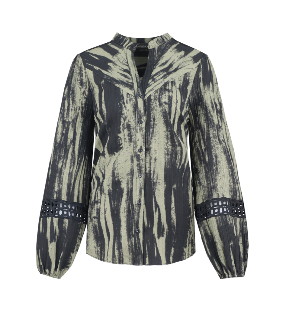 Evia blouse Mystic Green