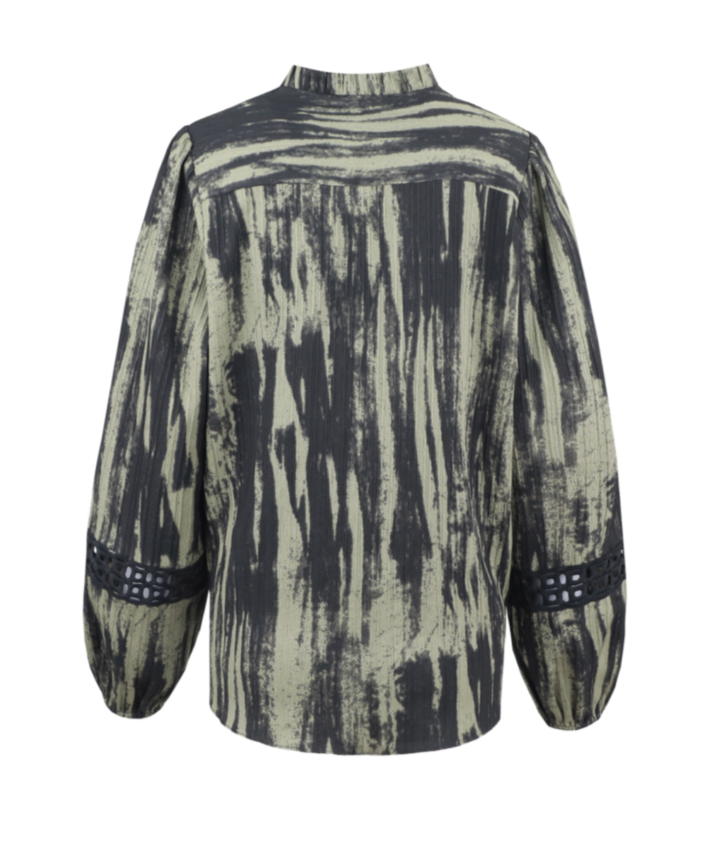 Evia blouse Mystic Green