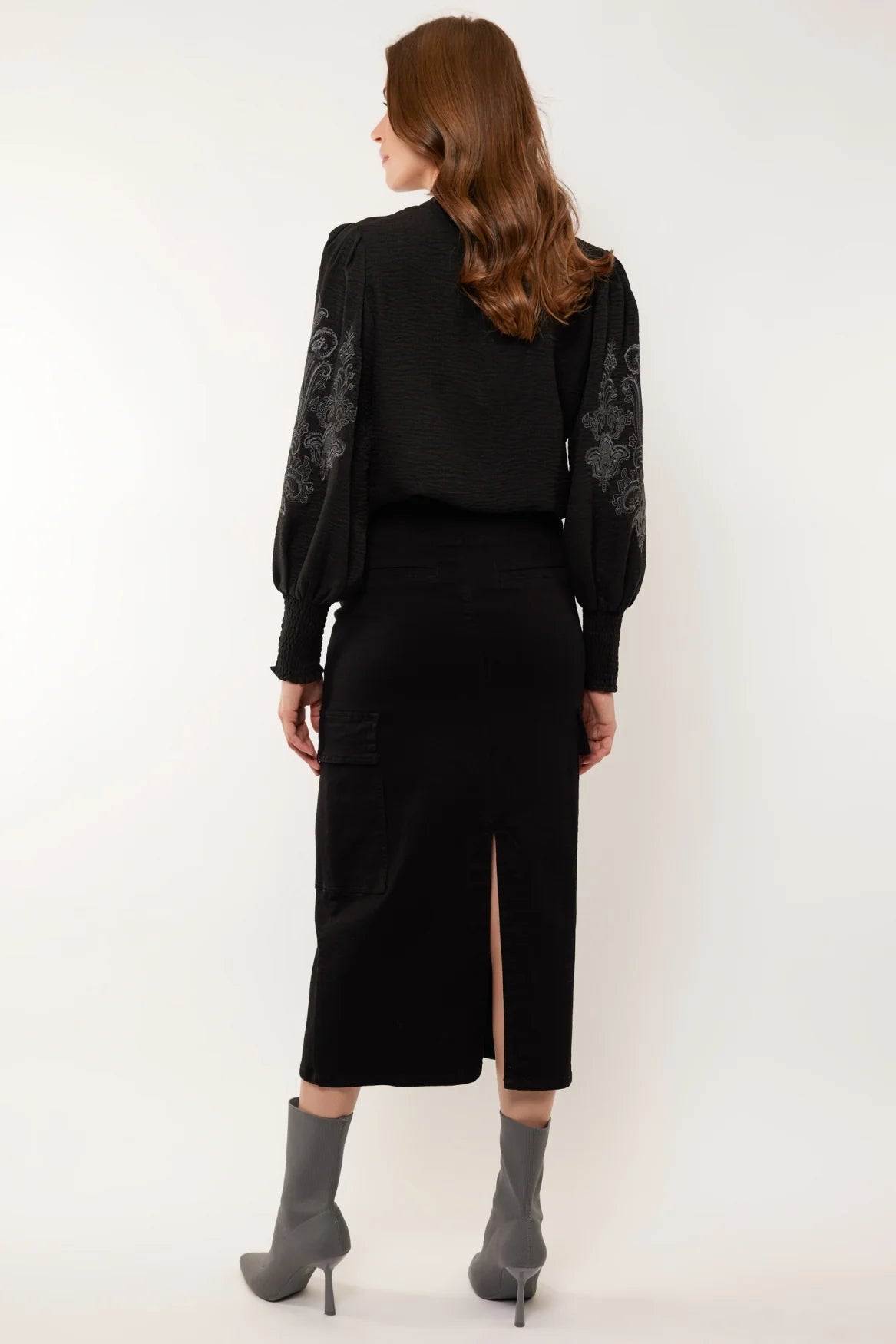 Ewy rok denim black