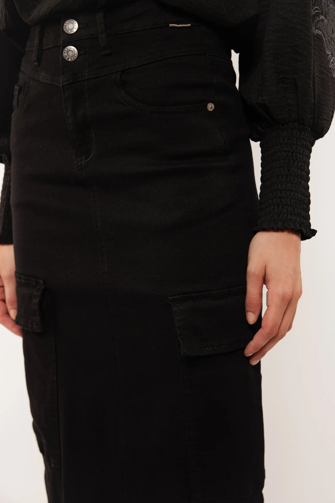 Ewy rok denim black
